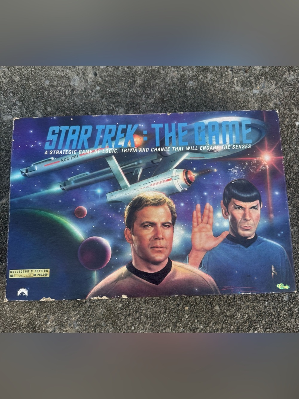 Vintage STAR TREK THE GAME Boardgame 1992